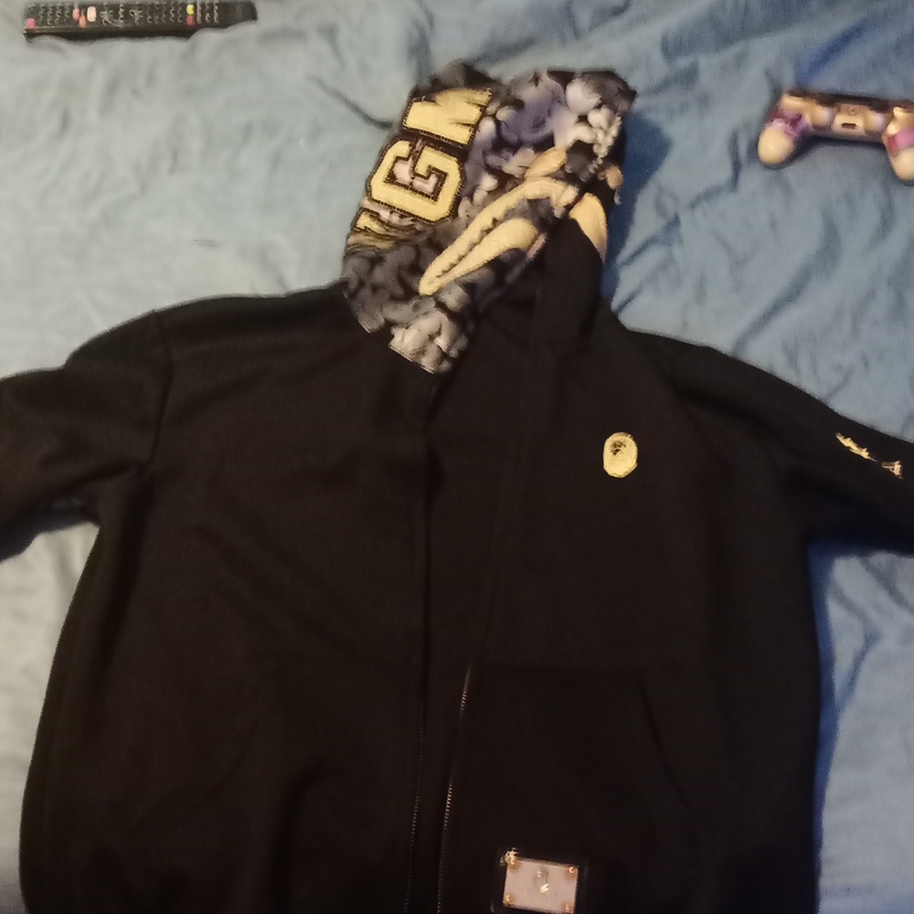 2017 Travis Scott bathing ape rare hoodie
